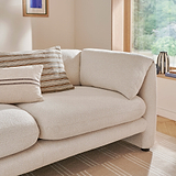 Carmel Boucle 3 Seater Sofa from Roseland Furniture