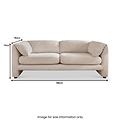 Carmel Boucle 3 Seater Sofa from Roseland Furniture