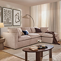 Symphony Modular Chaise Sofa from Roseland Furniture