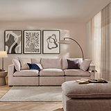 Symphony Modular Chaise Sofa from Roseland Furniture