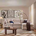 Symphony Modular Chaise Sofa from Roseland Furniture