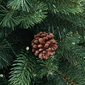 WALNUT PINE Bristle Tree 4.5ft WWLED from Roseland Furniture