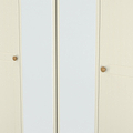 Brixham 4 Door Wardrobe Cream Ash Oak from Roseland Furniture