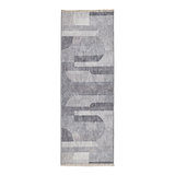 Grey Whitaker Abstract Flatweave Washable Rug from Roseland Furniture
