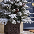 SNOWY WINTERFOLD FIR 4.5ft Tree WWLED from Roseland Furniture