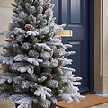 SNOWY WINTERFOLD FIR 4.5ft Tree WWLED from Roseland Furniture
