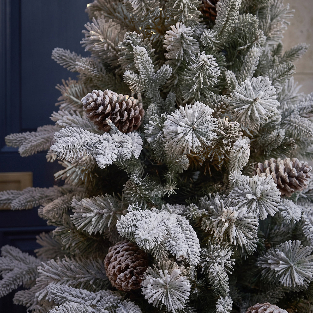 SNOWY WINTERFOLD FIR 4.5ft Tree WWLED from Roseland Furniture
