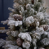 SNOWY WINTERFOLD FIR 4.5ft Tree WWLED from Roseland Furniture