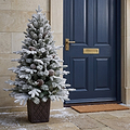 SNOWY WINTERFOLD FIR 4.5ft Tree WWLED from Roseland Furniture