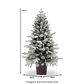SNOWY WINTERFOLD FIR 4.5ft Tree WWLED from Roseland Furniture