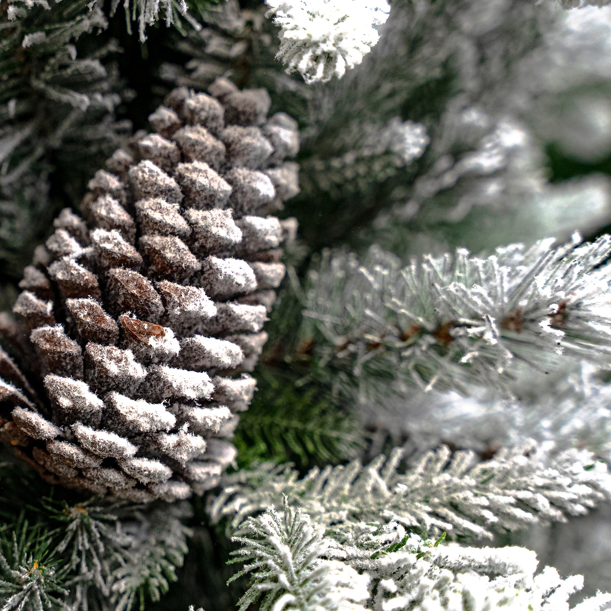 SNOWY WINTERFOLD FIR 6.5ft Tree from Roseland Furniture