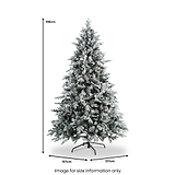 SNOWY WINTERFOLD FIR 6.5ft Tree from Roseland Furniture