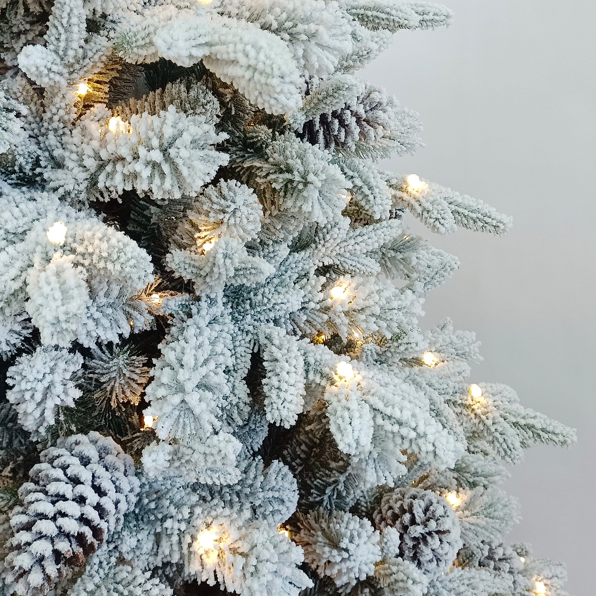 SNOWY WINTERFOLD FIR 6.5ft Tree WWLED from Roseland Furniture