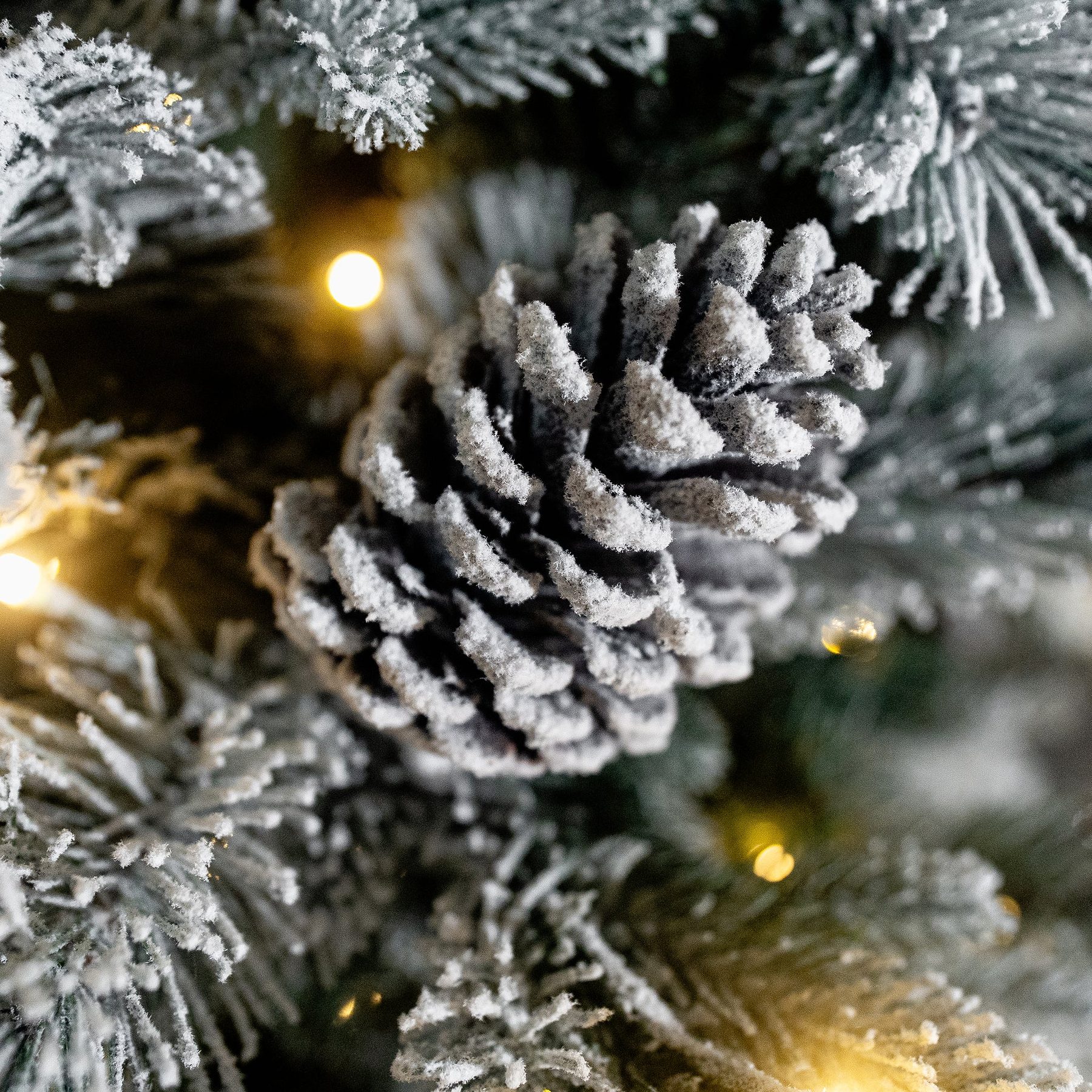 SNOWY WINTERFOLD FIR 6.5ft Tree WWLED from Roseland Furniture