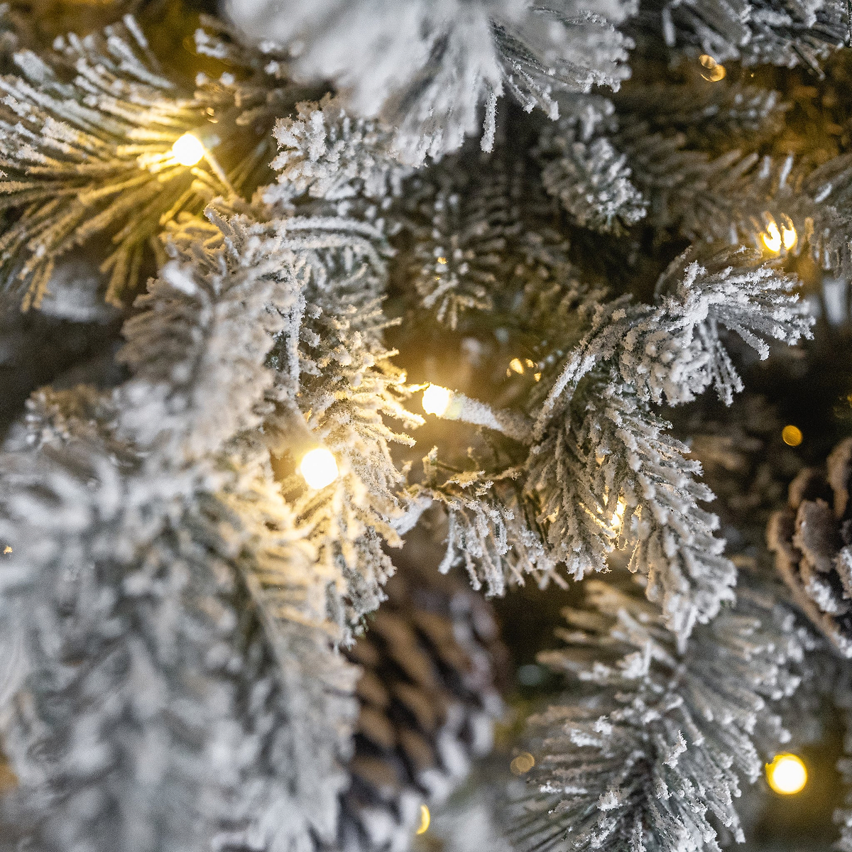 SNOWY WINTERFOLD FIR 6.5ft Tree WWLED from Roseland Furniture