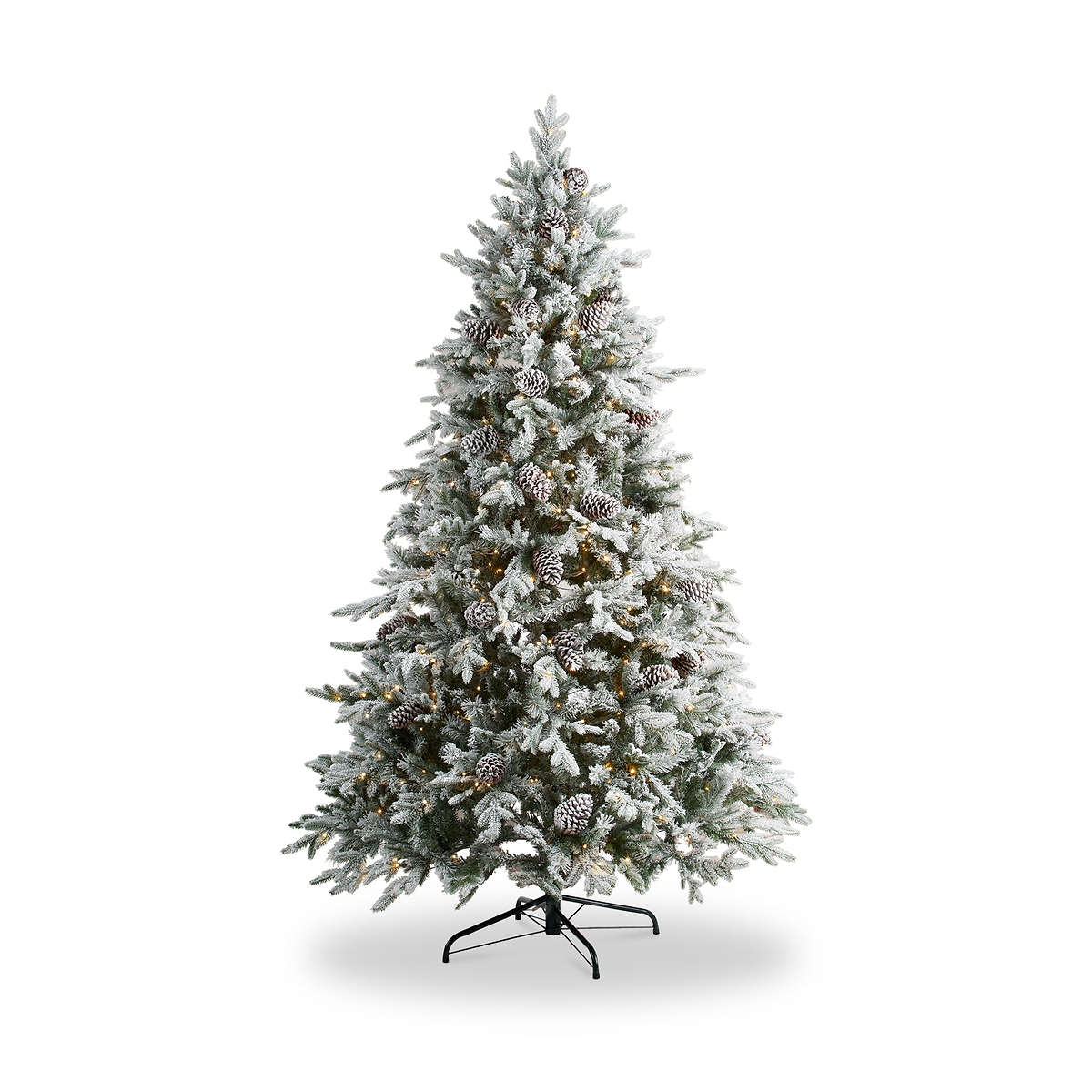 SNOWY WINTERFOLD FIR 6.5ft Tree WWLED from Roseland Furniture