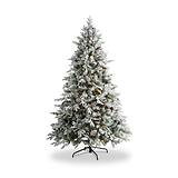 SNOWY WINTERFOLD FIR 6.5ft Tree WWLED from Roseland Furniture