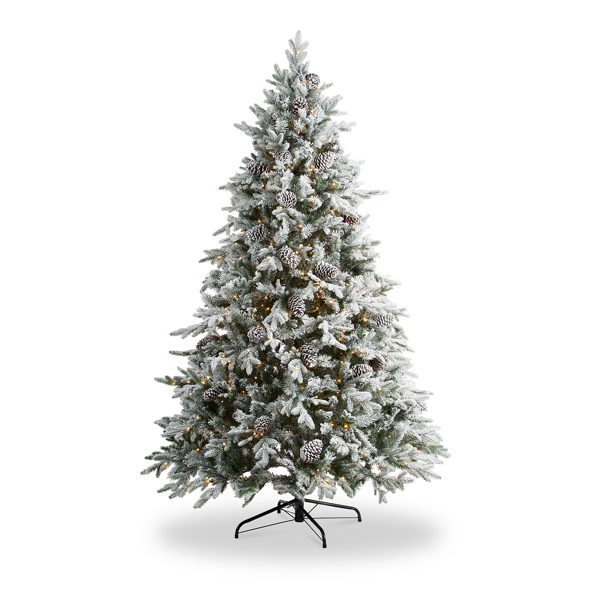 SNOWY WINTERFOLD FIR 7.5ft Tree WWLED from Roseland Furniture
