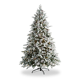 SNOWY WINTERFOLD FIR 7.5ft Tree WWLED from Roseland Furniture