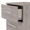 Ellington 5 Drawer Tallboy Grey Oak from Roseland Furniture