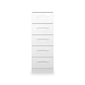 Ellington 5 Drawer Tallboy White from Roseland Furniture