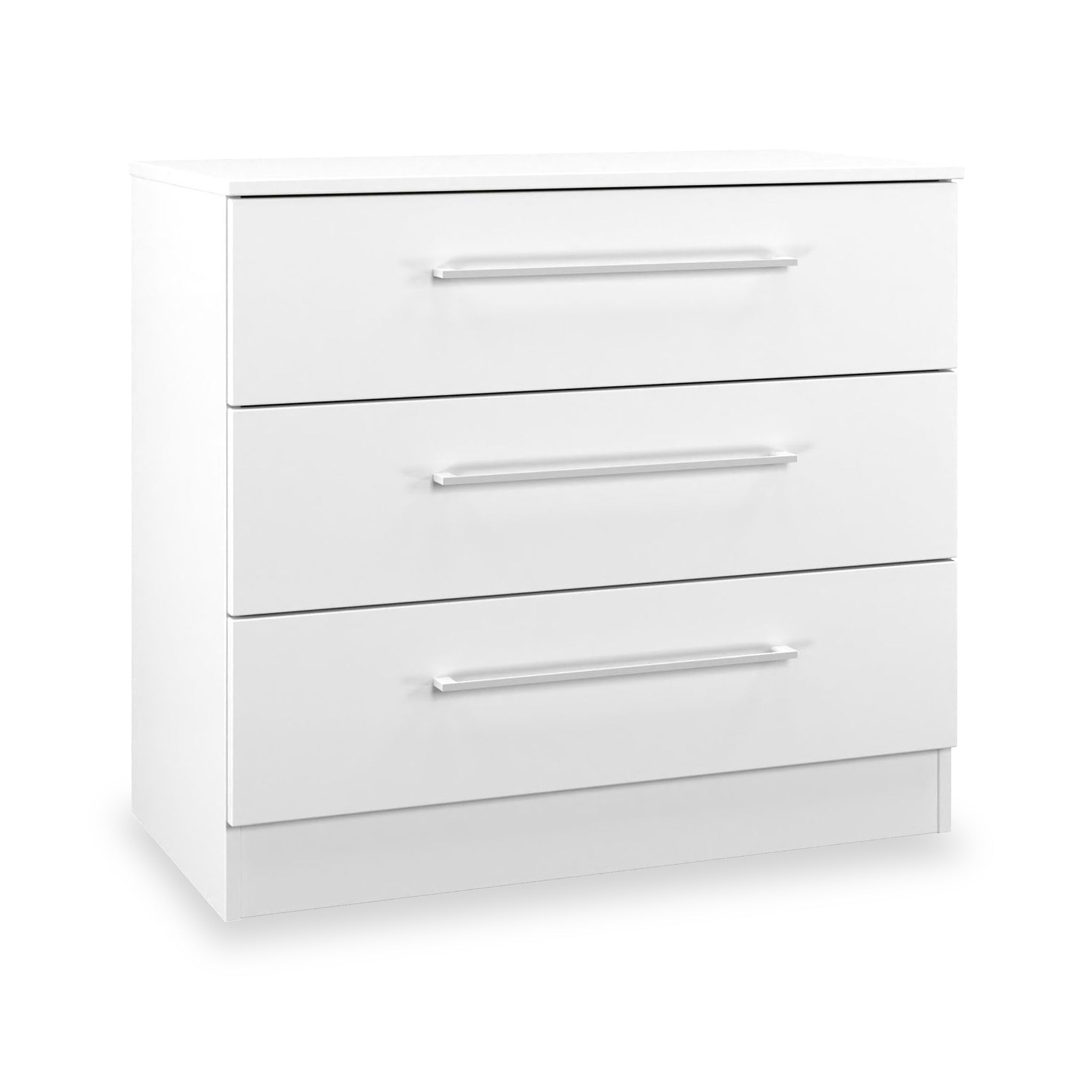 Ellington 3 Drawer Chest White from Roseland Furniture