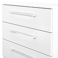 Ellington 3 Drawer Chest White from Roseland Furniture