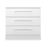 Ellington 3 Drawer Chest White from Roseland Furniture