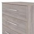 Ellington 4 Drawer Chest Grey Oak from Roseland Furniture