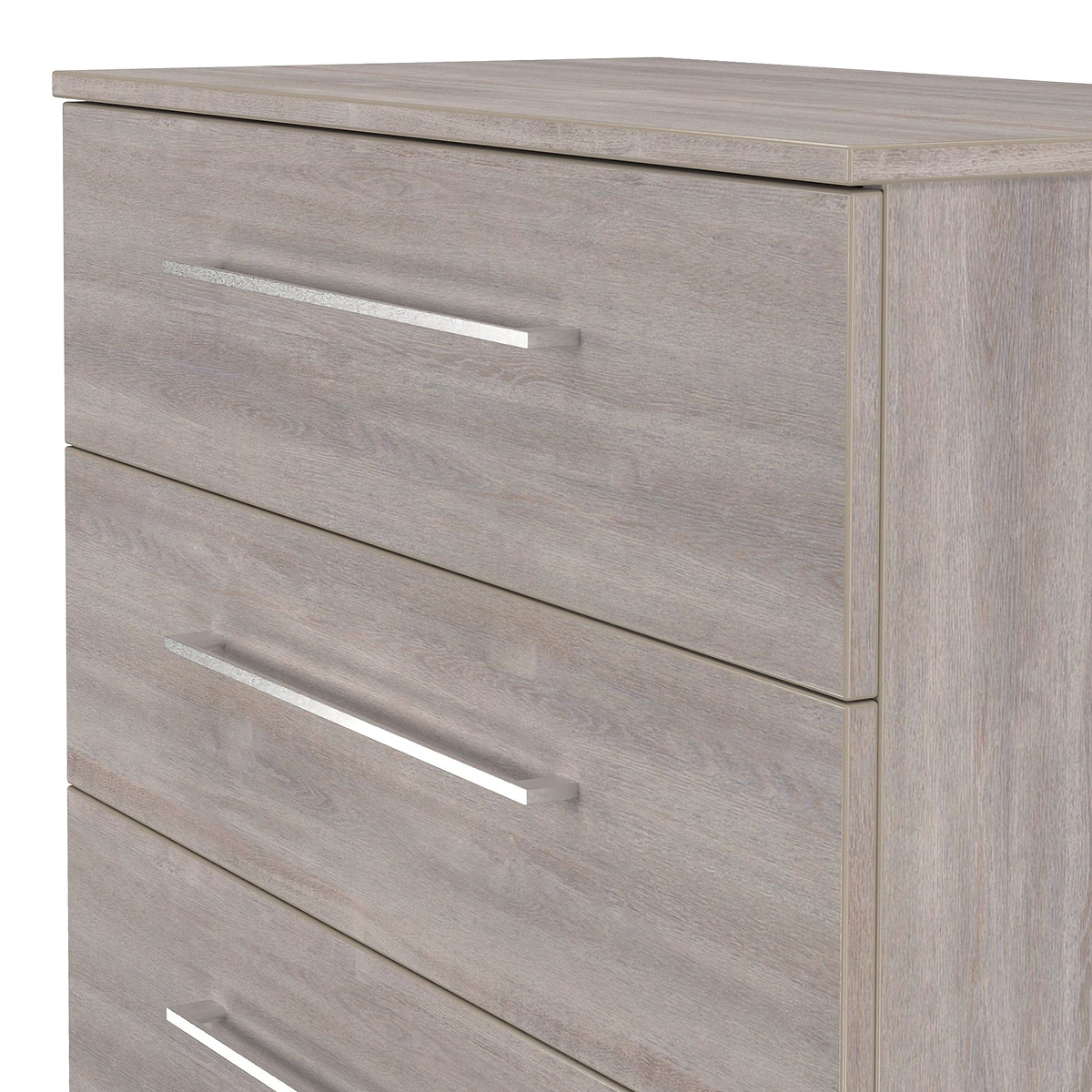 Ellington 4 Drawer Chest Grey Oak from Roseland Furniture
