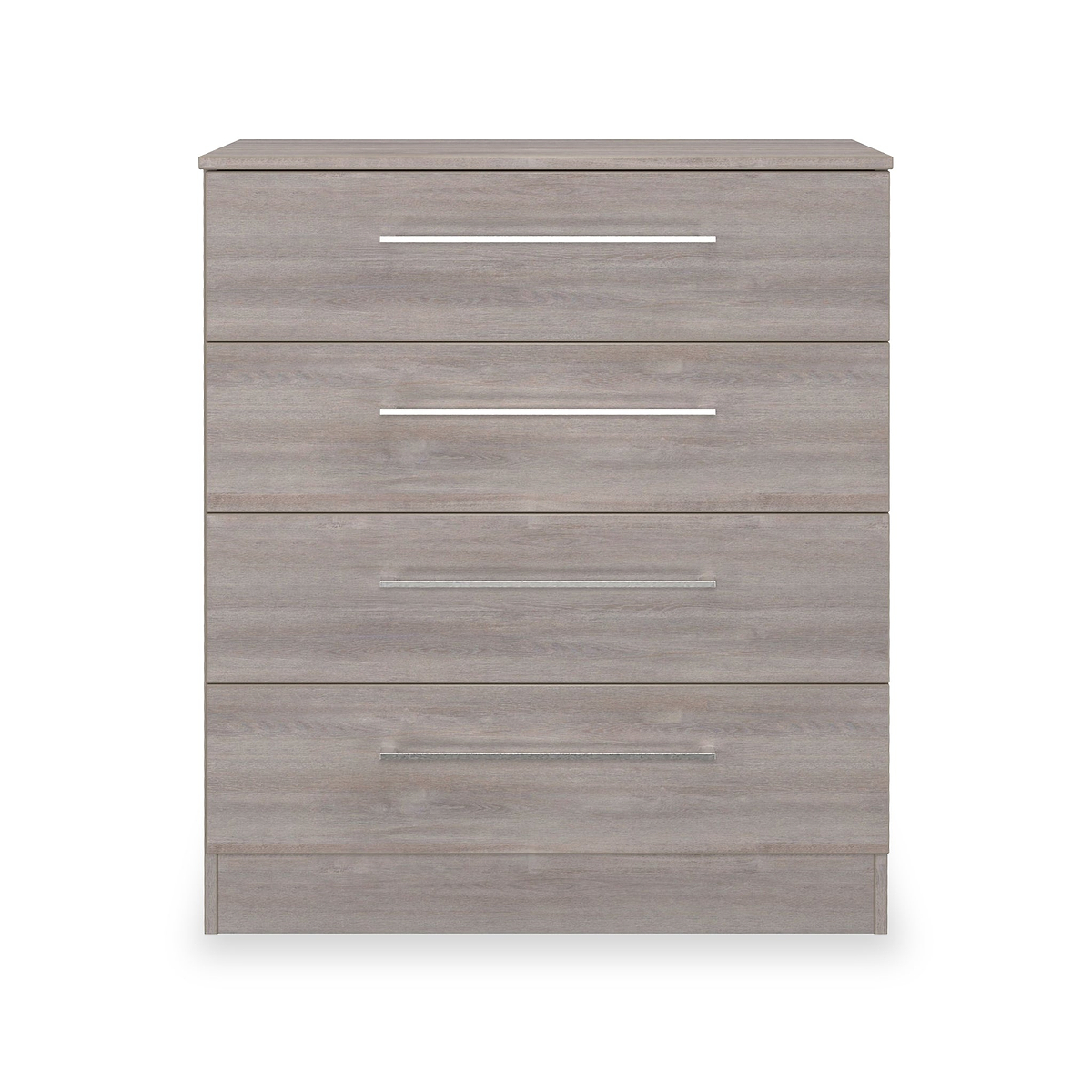 Ellington 4 Drawer Chest Grey Oak from Roseland Furniture