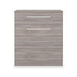 Ellington 4 Drawer Chest Grey Oak from Roseland Furniture