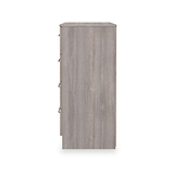 Ellington 4 Drawer Chest Grey Oak from Roseland Furniture