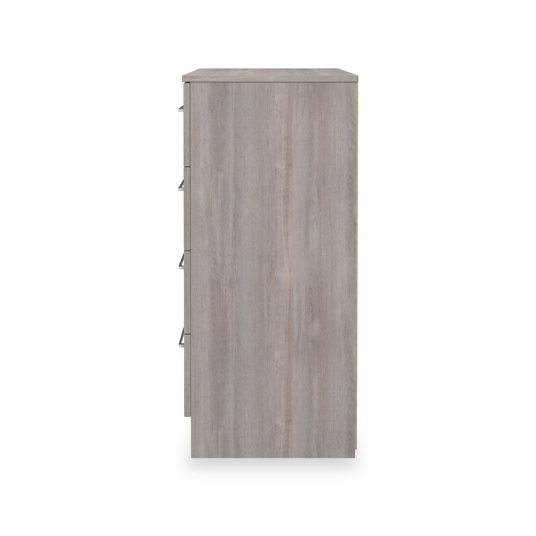 Ellington 4 Drawer Chest Grey Oak from Roseland Furniture