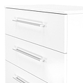 Ellington 4 Drawer Chest White from Roseland Furniture