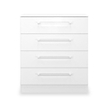 Ellington 4 Drawer Chest White from Roseland Furniture
