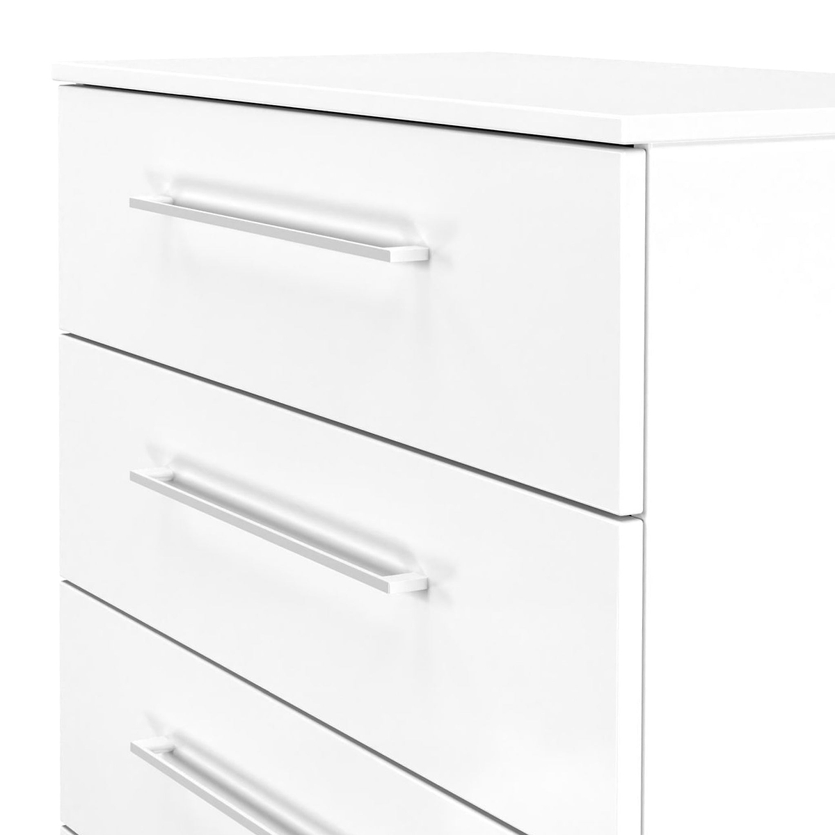 Ellington 5 Drawer Chest White from Roseland Furniture