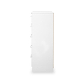 Ellington 5 Drawer Chest White from Roseland Furniture