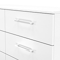 Ellington 6 Drawer Wide Chest White from Roseland Furniture