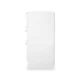 Ellington 6 Drawer Wide Chest White from Roseland Furniture