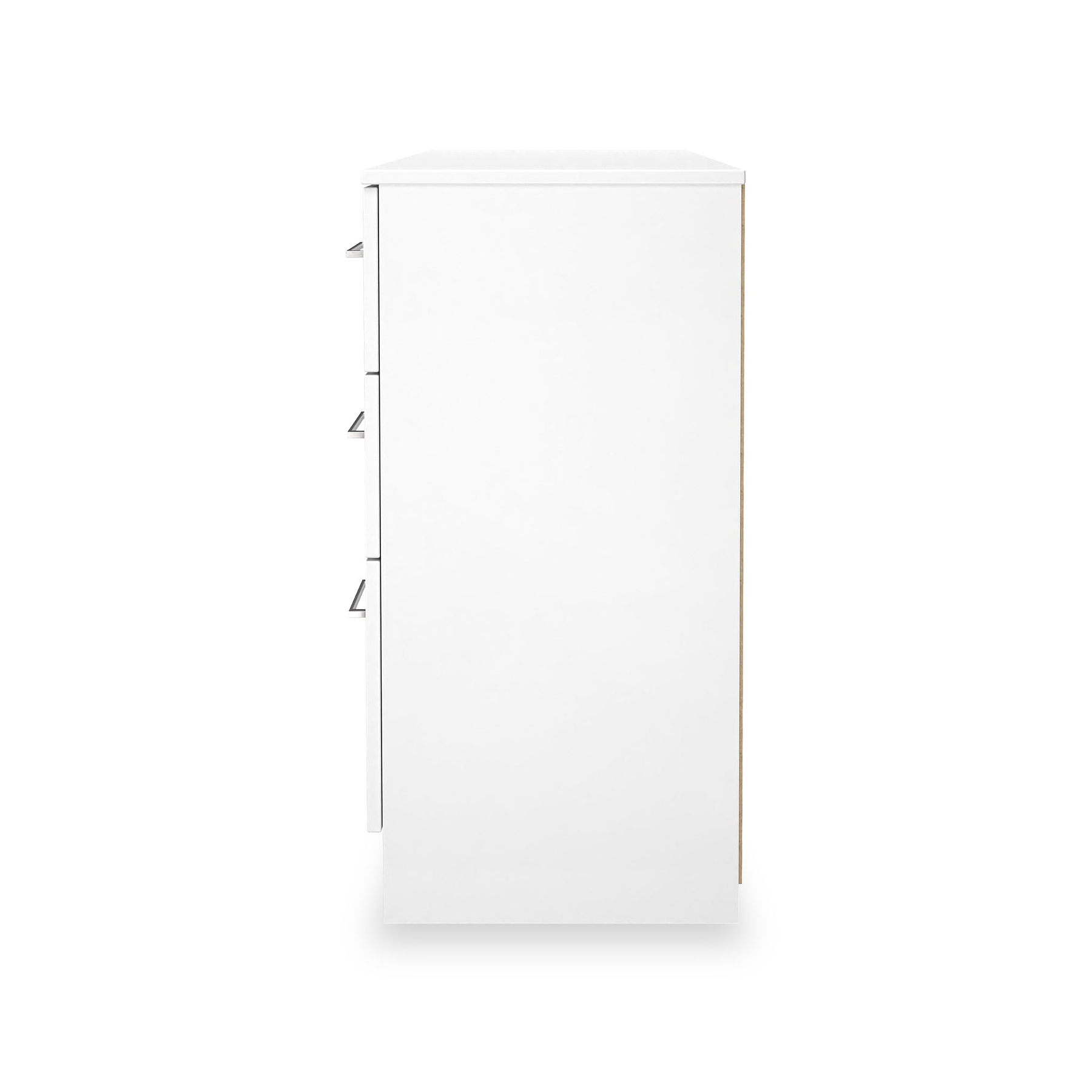 Ellington 6 Drawer Desk White from Roseland Furniture