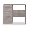 Ellington 3 Drawer Dressing Table Grey Oak from Roseland Furniture