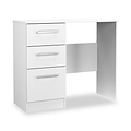 Ellington 3 Drawer Dressing Table White from Roseland Furniture
