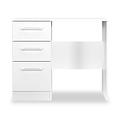 Ellington 3 Drawer Dressing Table White from Roseland Furniture