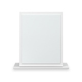 Ellington MIrror White from Roseland Furniture