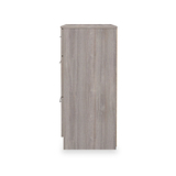 Ellington 3 Drawer Deep Chest Grey Oak from Roseland Furniture