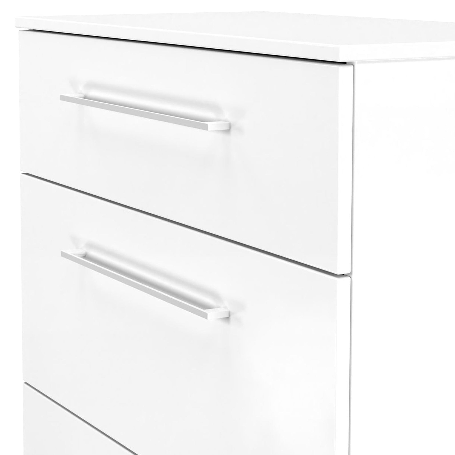 Ellington 3 Drawer Deep Chest White from Roseland Furniture