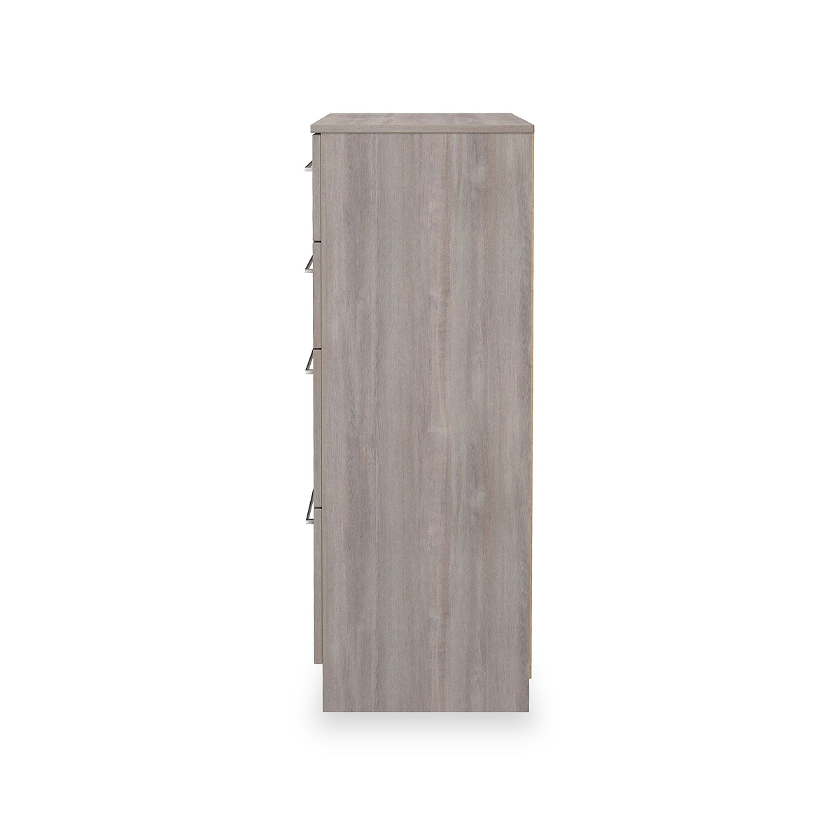 Ellington 4 Drawer Deep Chest Grey Oak from Roseland Furniture
