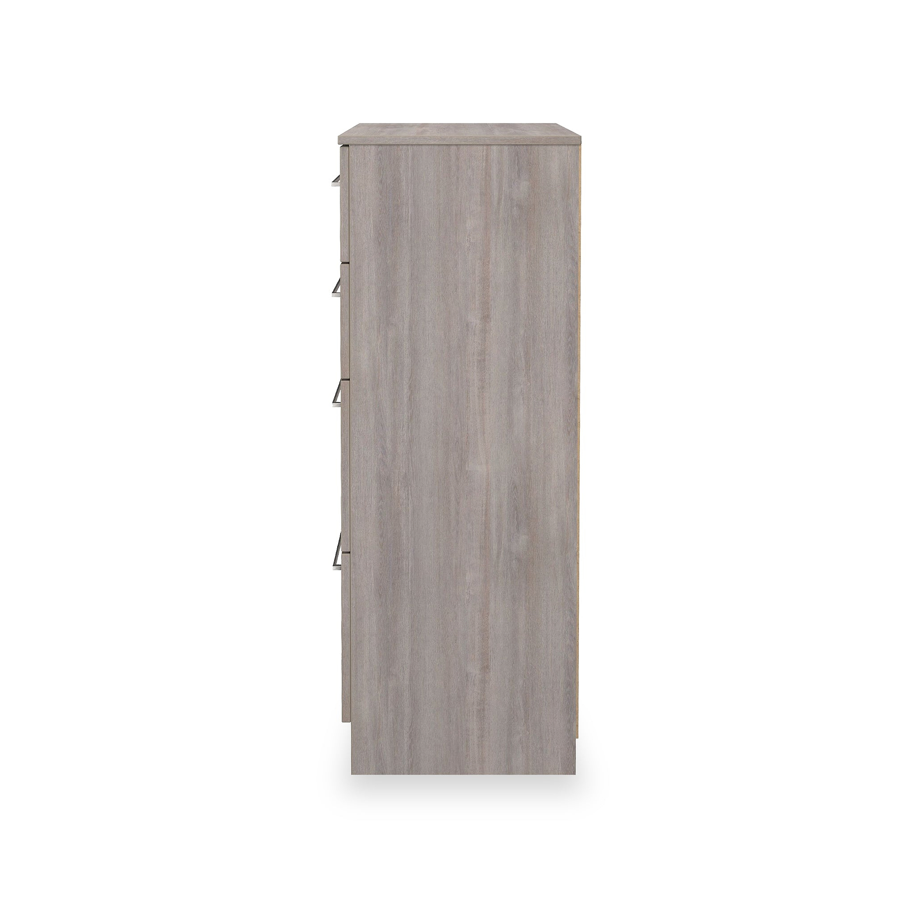 Ellington 4 Drawer Deep Chest Grey Oak from Roseland Furniture
