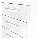 Ellington 4 Drawer Deep Chest White from Roseland Furniture